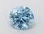 1.97 Ct. Fancy Vivid  Blue Round Lab Grown Diamond