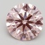 2.20 Ct. Fancy Intense Pink Round Lab Grown Diamond