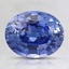 8.6x6.9mm Blue Oval Sapphire