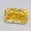 2.52 Ct. Fancy Vivid  Yellow Radiant Lab Grown Diamond