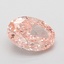 1.00 Ct. Fancy Vivid Pink Oval Lab Grown Diamond
