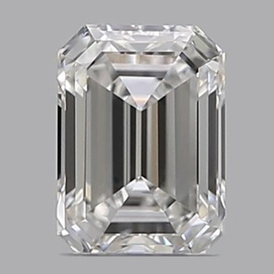 Emerald diamond — real photo