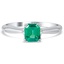 Retro Emerald Vintage Ring