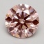 2.56 Ct. Fancy Intense Pink Round Lab Grown Diamond