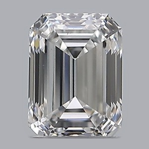 Emerald diamond — real photo
