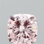 2.71 Ct. Fancy Intense Pink Cushion Lab Grown Diamond
