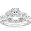 18K White Gold Secret Garden Diamond Ring (1/2 ct. tw.) with Yvette Diamond Ring