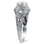 The Albion Ring, smalltop view on a hand