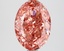 2.71 Ct. Fancy Vivid Pink Oval Lab Grown Diamond
