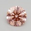 1.66 Ct. Fancy Intense Pink Round Lab Grown Diamond