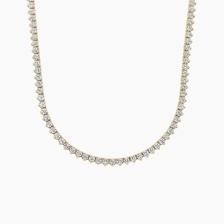 18 in. Perfect Three-Prong Lab Diamond Tennis Necklace (7 ct. tw.)