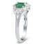 The Quito Ring, smalltop view on a hand