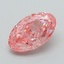 1.02 Ct. Fancy Vivid Pink Oval Lab Grown Diamond