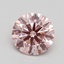 1.50 Ct. Fancy Intense Pink Round Lab Grown Diamond