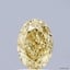 1.03 Ct. Fancy Intense Yellow Oval Lab Grown Diamond