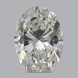Oval diamond — real photo