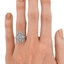 The Chylton Ring, smallzoomed in top view on a hand