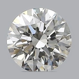 Round diamond — real photo