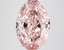 2.58 Ct. Fancy Brownish Pink Oval Lab Grown Diamond