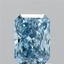 1.65 Ct. Fancy Vivid Blue Radiant Lab Grown Diamond