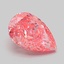 1.07 Ct. Fancy Vivid Pink Pear Lab Grown Diamond