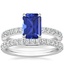 18K White Gold Luxe Heritage Diamond Ring (1/3 ct. tw.) with Amelie Diamond Ring (1/3 ct. tw.)