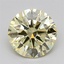 1.06 Ct. Fancy Yellow Round Lab Grown Diamond