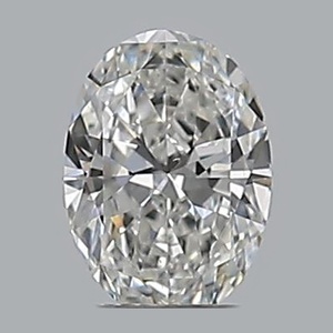 Oval diamond — real photo