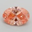 1.90 Ct. Fancy Vivid Pink Oval Lab Grown Diamond