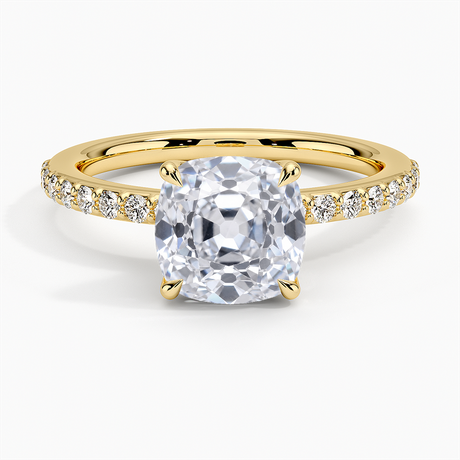 Diamond Accented Engagement Ring