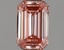 0.91 Ct. Fancy Intense Pink Emerald Lab Grown Diamond