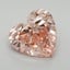 6.01 Ct. Fancy Vivid Pink Heart Lab Grown Diamond