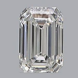 Emerald diamond — real photo