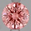 1.06 Ct. Fancy Vivid Pink Round Lab Grown Diamond
