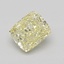 1.02 Ct. Fancy Light Yellow Cushion Diamond