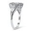 The Tamar Ring, smalltop view on a hand