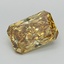 4.08 Ct. Fancy Intense Brownish Yellow Radiant Lab Grown Diamond