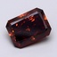 3.01 Ct. Fancy Deep  Orange Radiant Lab Grown Diamond