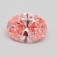 1.05 Ct. Fancy Vivid Pink Oval Lab Grown Diamond
