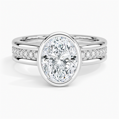 18K White Gold Sofia Triple Band Diamond Ring (1/4 ct. tw.)