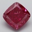 3.53 Ct. Fancy Vivid  Pink Cushion Lab Grown Diamond