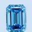 1.50 Ct. Fancy Vivid Blue Emerald Lab Grown Diamond
