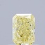 0.50 Ct. Fancy Intense  Yellow Radiant Lab Grown Diamond