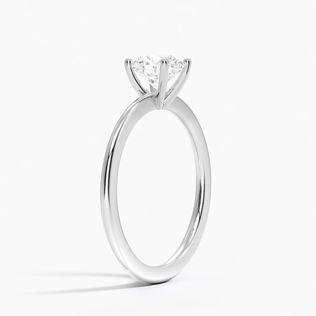 Thin Band Engagement Ring - Aimee