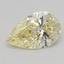 1.05 Ct. Fancy Yellow Pear Lab Grown Diamond