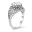 The Madonna Ring, smalltop view on a hand