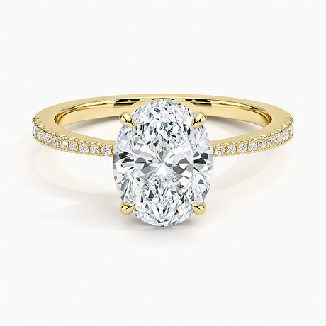 Petite Tapered Diamond Ring