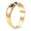 The Annabal Ring, smalltop view on a hand