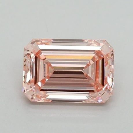 0.46 Ct. Fancy Intense Pink Emerald Lab Grown Diamond