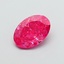 1.02 Ct. Fancy Vivid Pink Oval Lab Grown Diamond